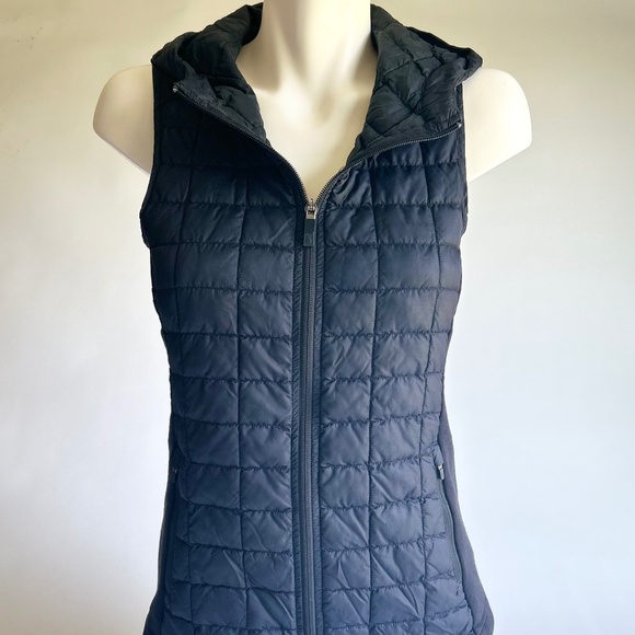 The North Face Black Nylon Polyester Hooded Vest size XS - Picture 1 of 15